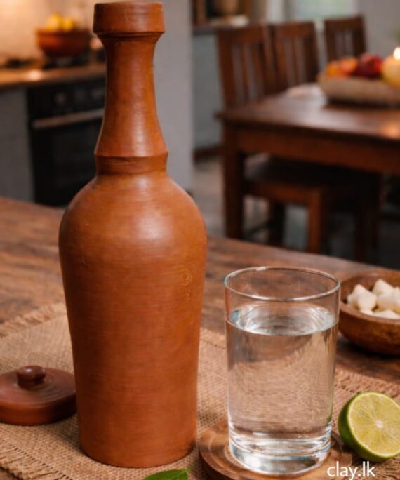 Clay Water Bottle